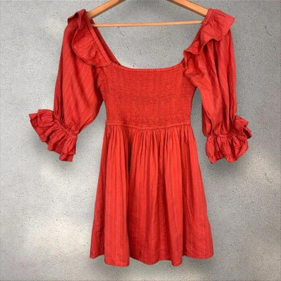 majorelle orange dress MAJORELLE Cal Embellished Mini Dress in Sherbert Orange
